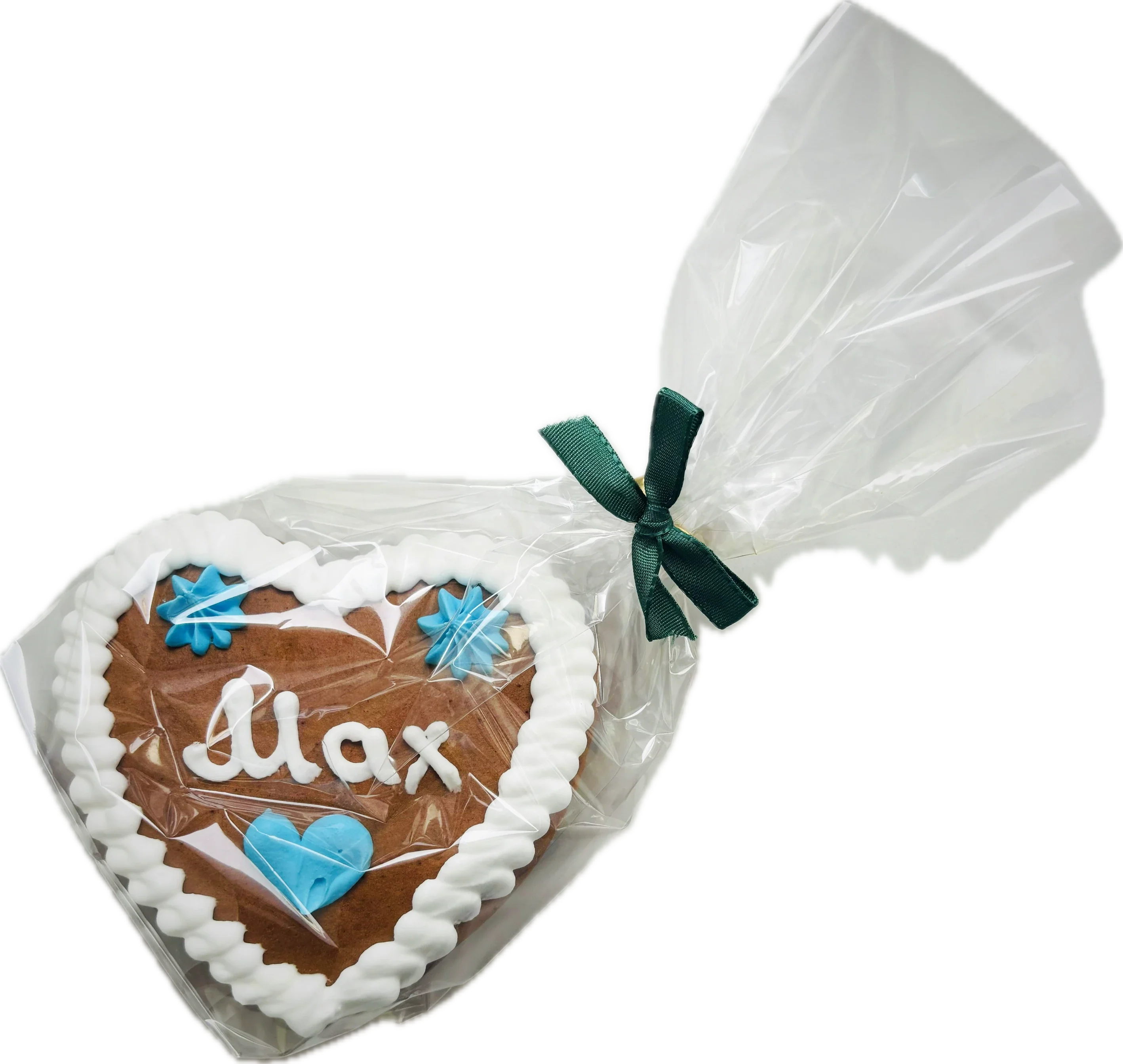 Lebkuchenherz als Tischkarte