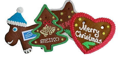 Lebkuchen zu Weihnachten