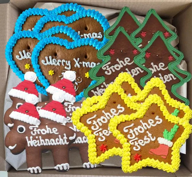 Lebkuchen Mischkarton-Weihnachten